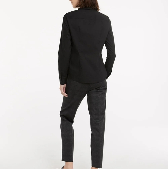 NWT Reitmans Women's Black Button Down Shirt Size Small - Picture 2 of 11